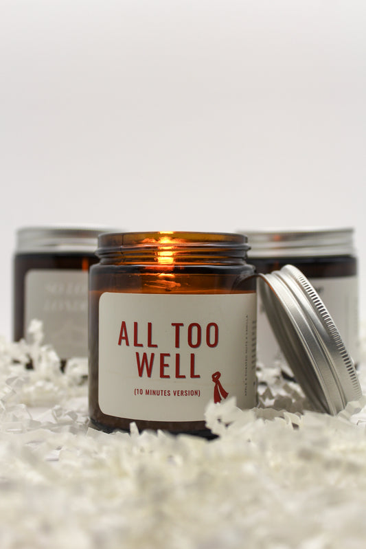 ALL TOO WELL - szójagyertya